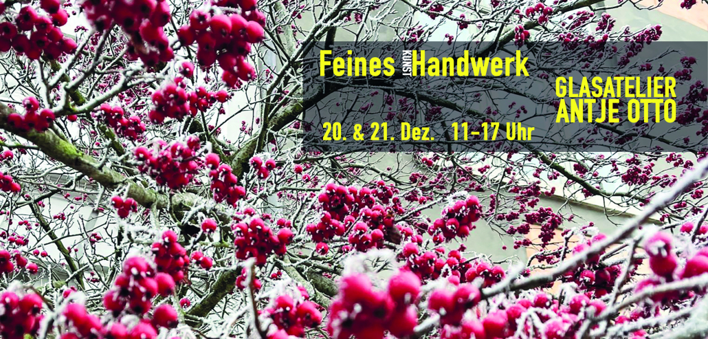 Glasatelier Antje Otto_4. Adventswochende 2025